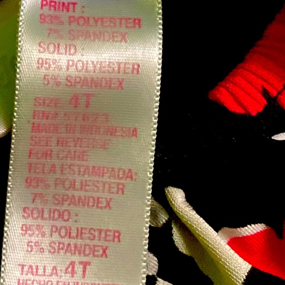 Girl’s Tie-Waist Floral Top - Picture 3 of 4